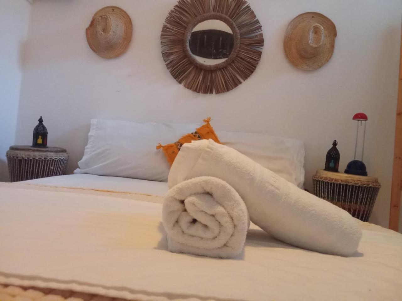 Idriss Tamraght Surfhostel Taghazout Bagian luar foto